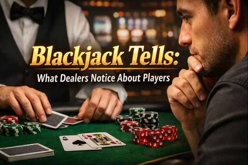 Blackjack Tells: What Dealers Notice Before You Do